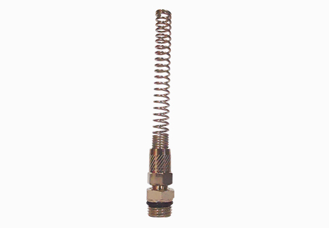 Male Connector With Spring Top